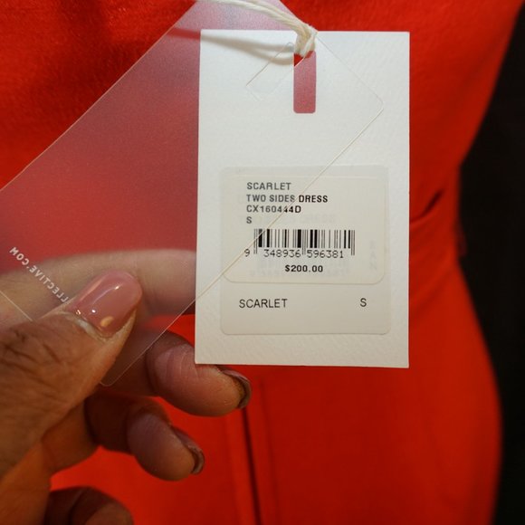 C/MEO Collective Red Backless Dress - Picture 11 of 15